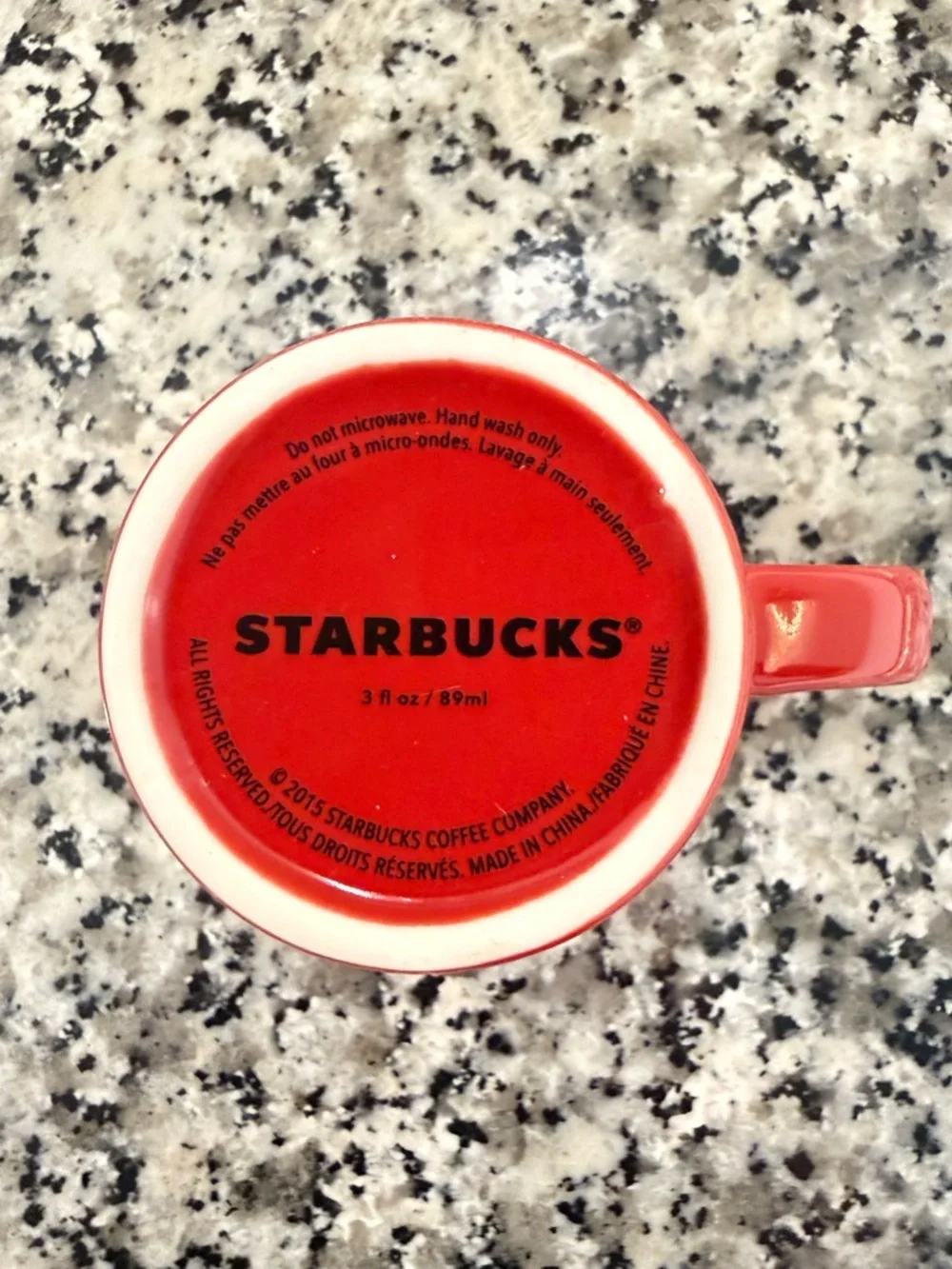 Starbucks red oz